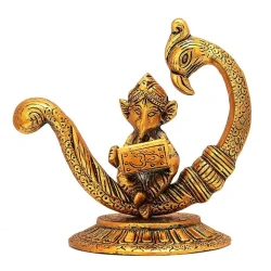 Modern Ganesha Working On Laptop, Don't Wash