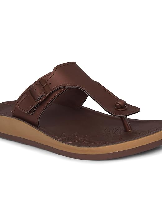 Bata Women's Casual Thong Slipper - Brown