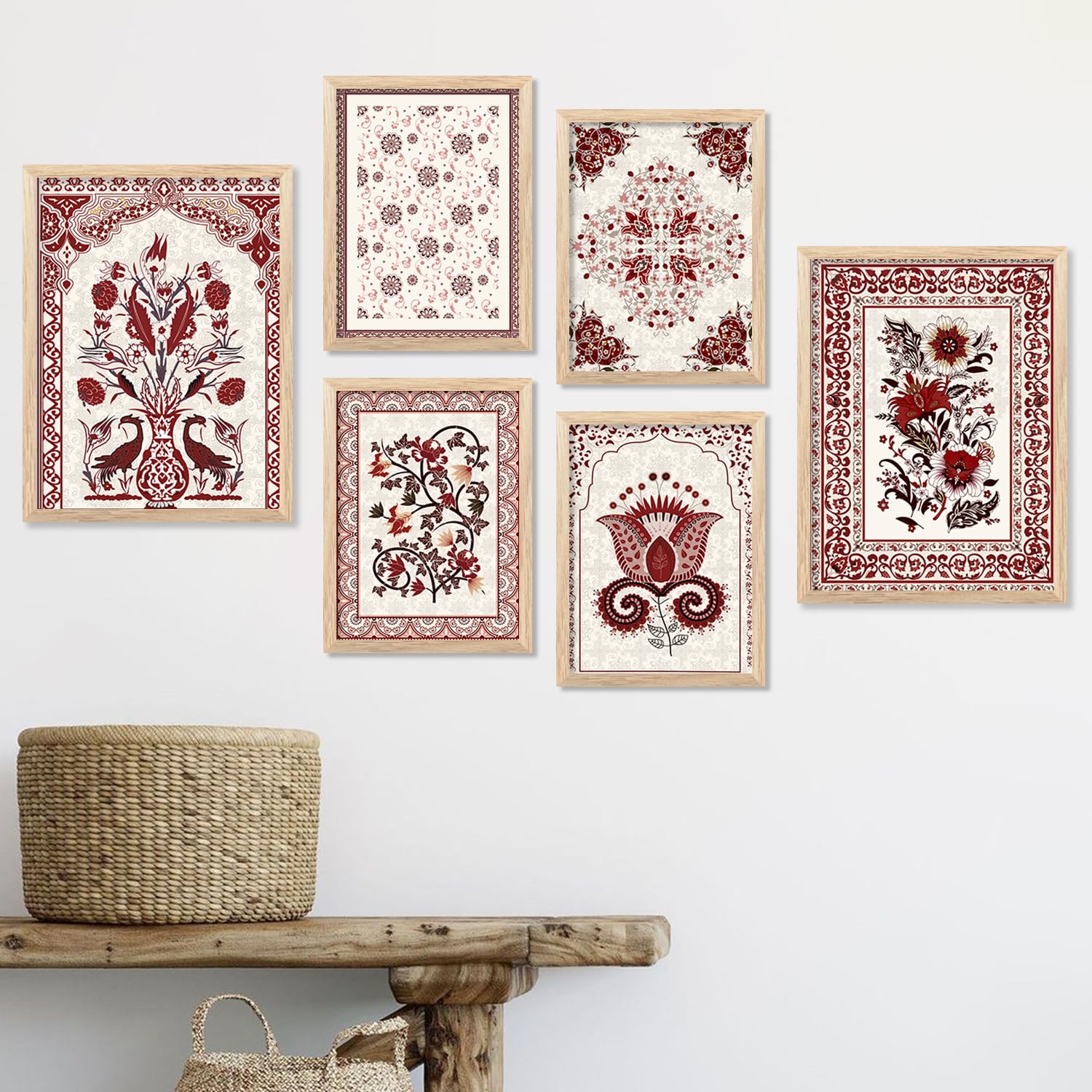 kotart Premium Digital Madhubani Art Paintings with Frame for Home Decor - Framed Painting for Living Room Bedroom Office Room Decor