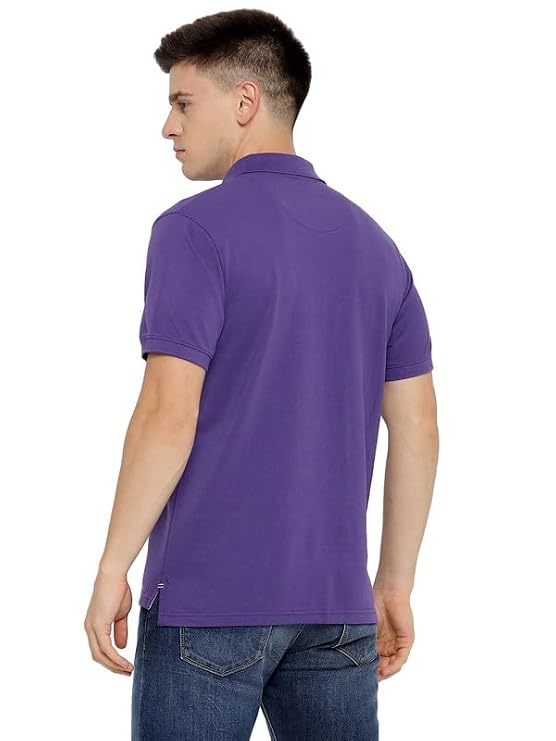 AMERICAN CREW Polo Collar T-Shirt for Men with Pocket