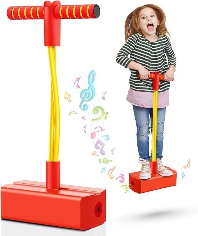 Toy Imagine Foam Pogo Jumper for Kids – Indoor & Outdoor Bouncing Toy for Boys & Girls | Fun Jumping Stick for Ages 3+ | Safe, Durable & Supports Up to 250 Lbs